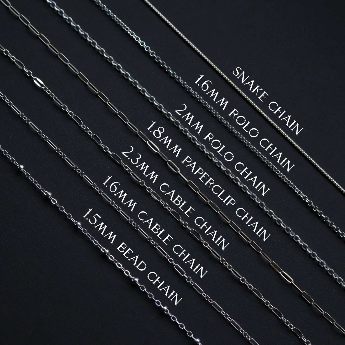 1.8mm Paperclip Chain