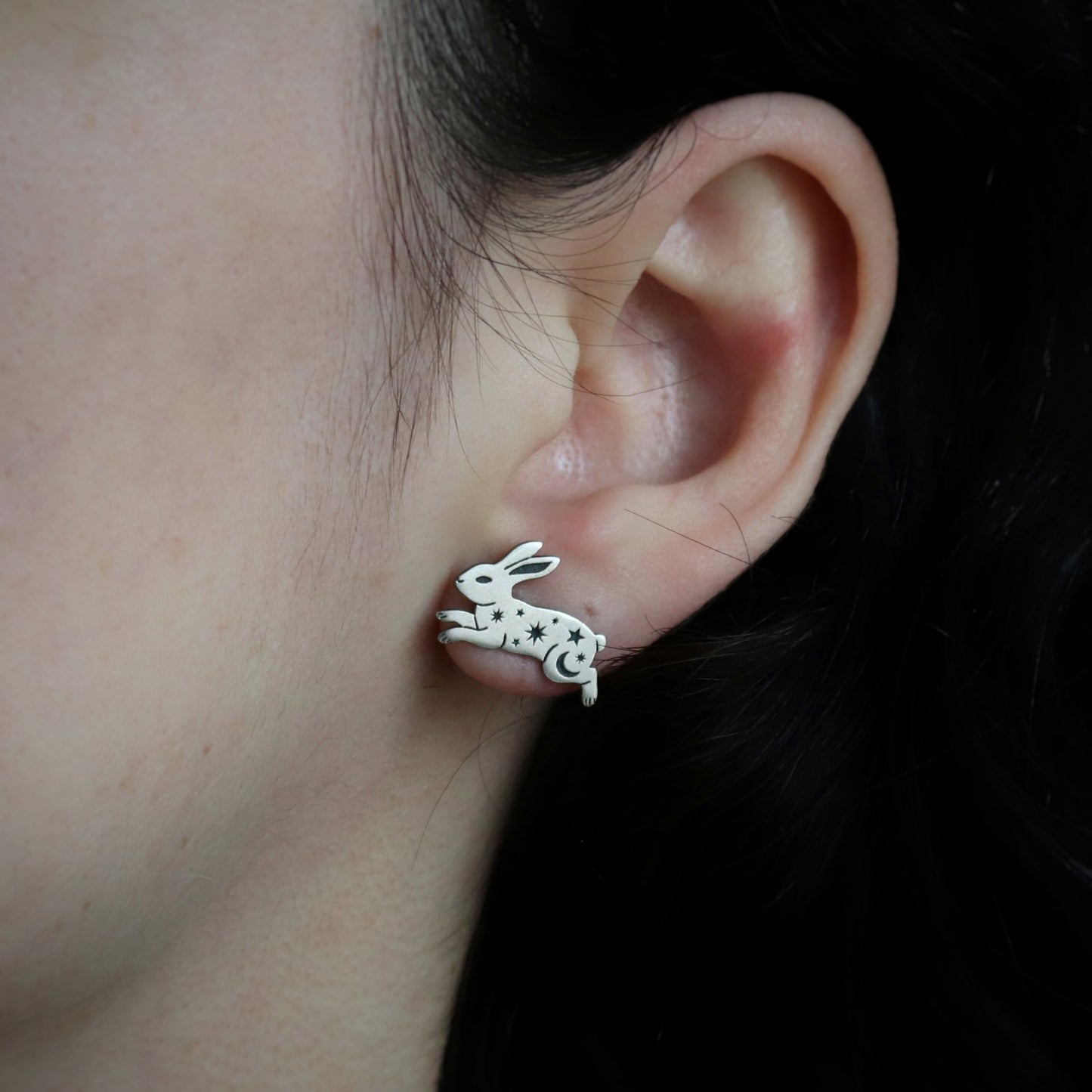 Celestial Bunny Studs