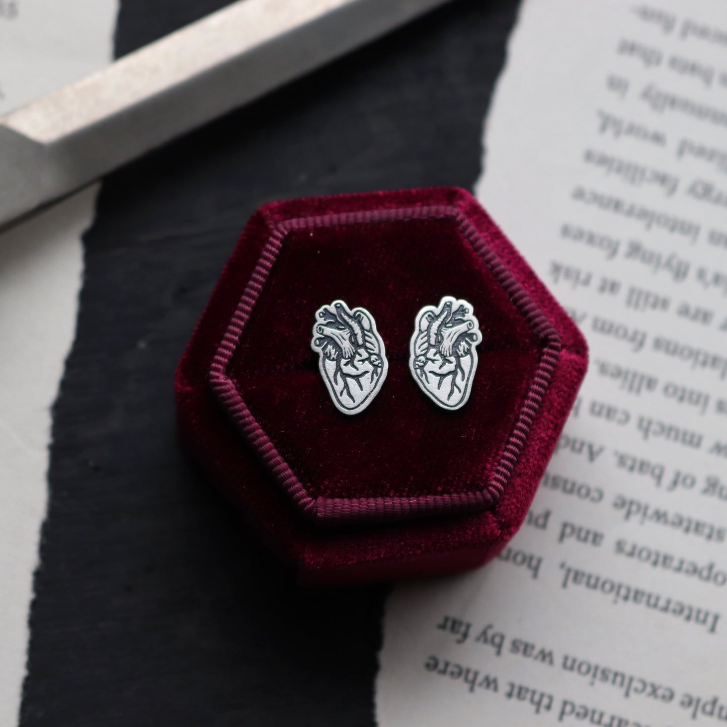 Anatomical Hear Studs