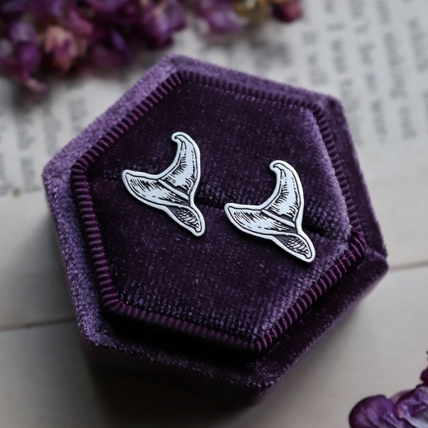 Witch Hat Studs