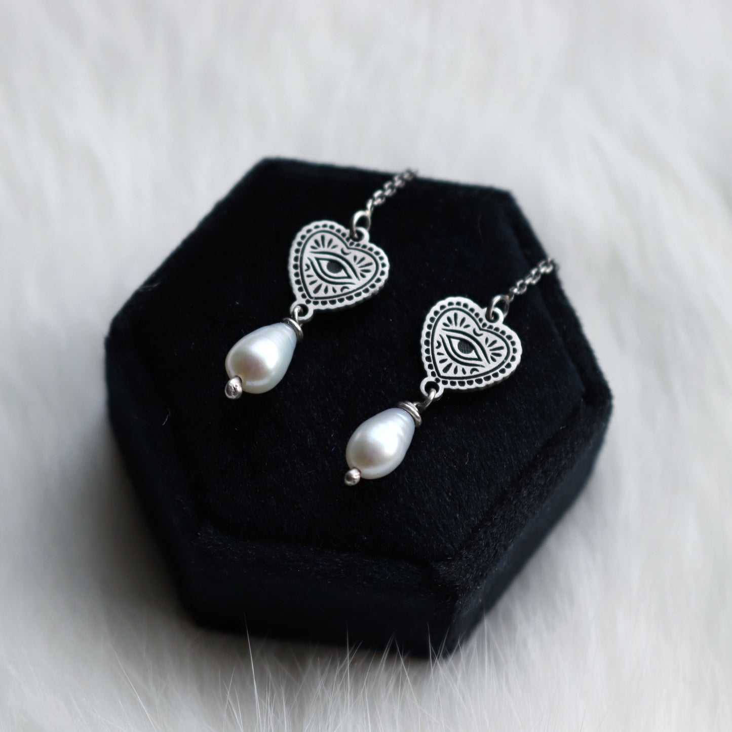 Sacred Eye + Pearl Threaders