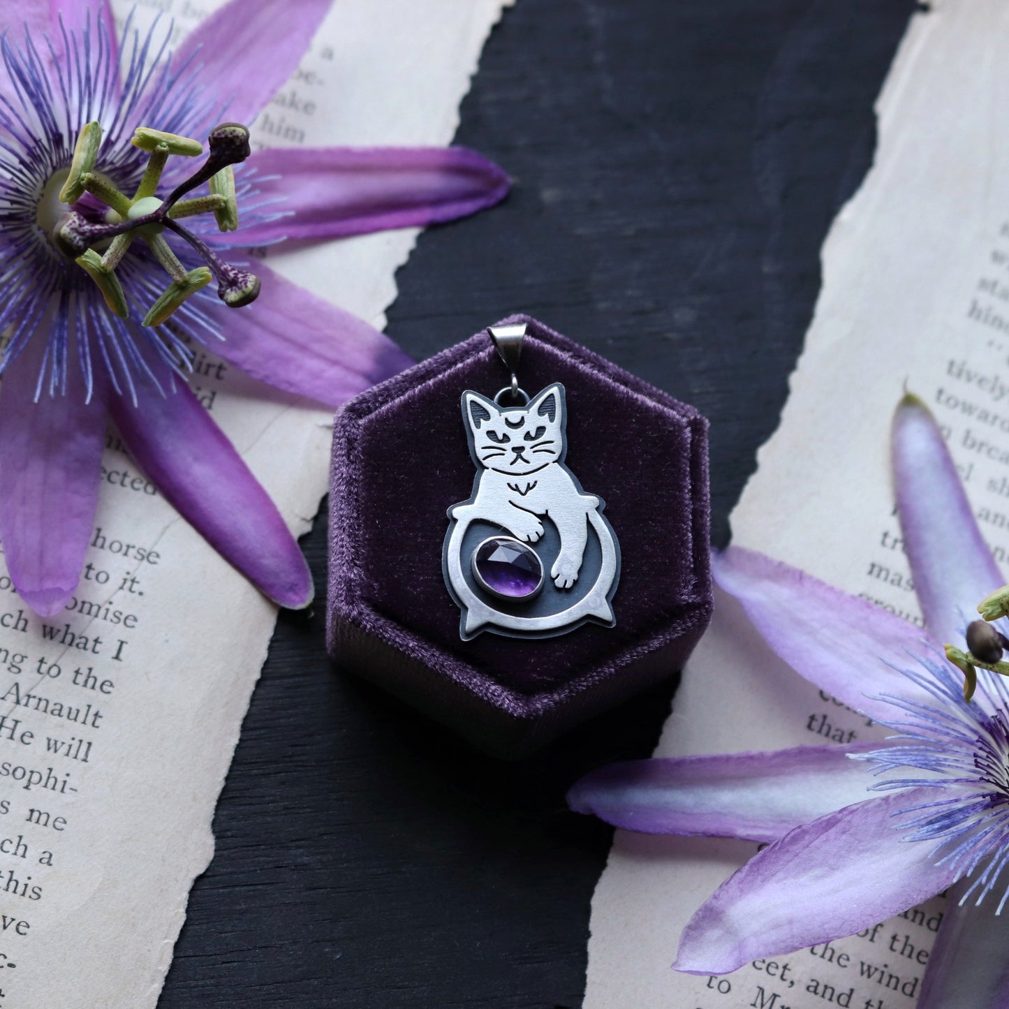 Cauldron Kitty Necklace