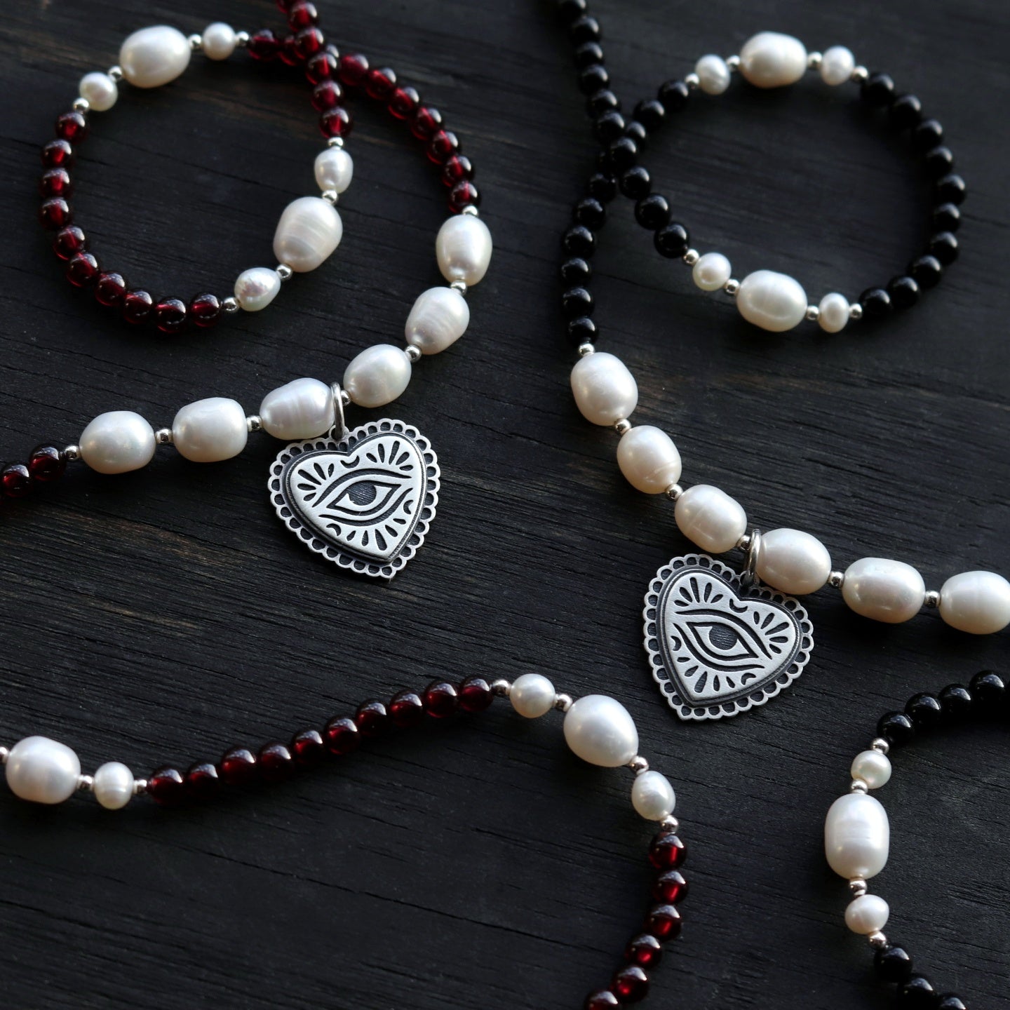 Beaded Gemstone Necklace