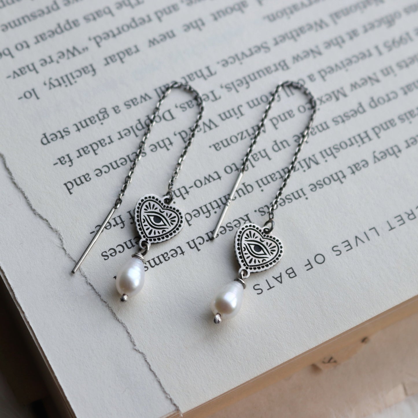 Sacred Eye + Pearl Threaders