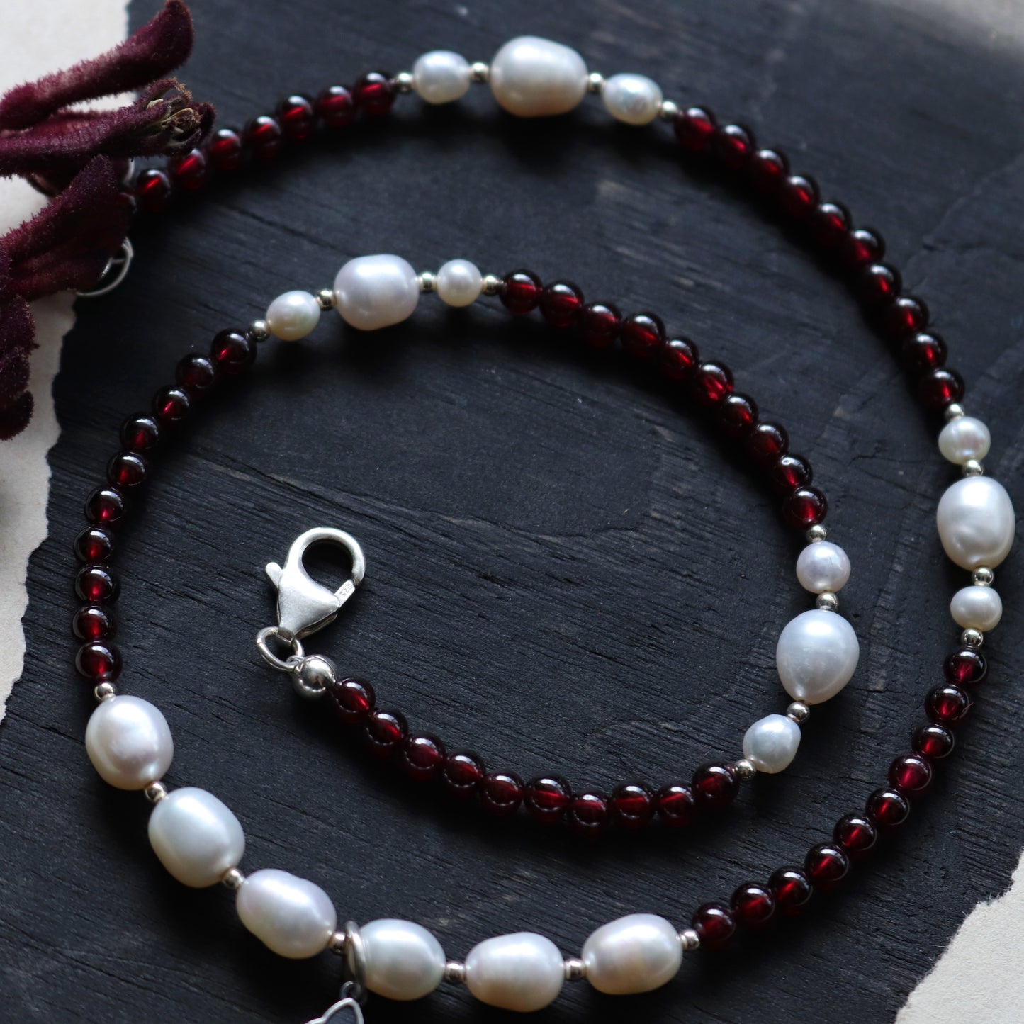 Beaded Crucifix Necklace