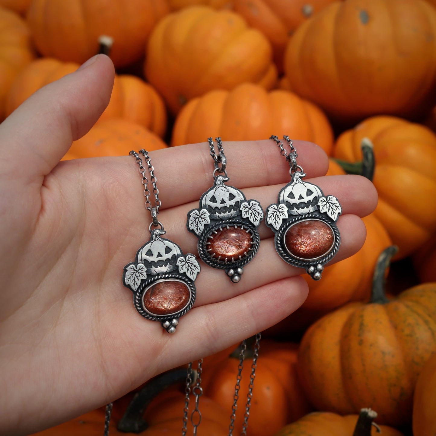 Jack-O-Lanturn Necklace