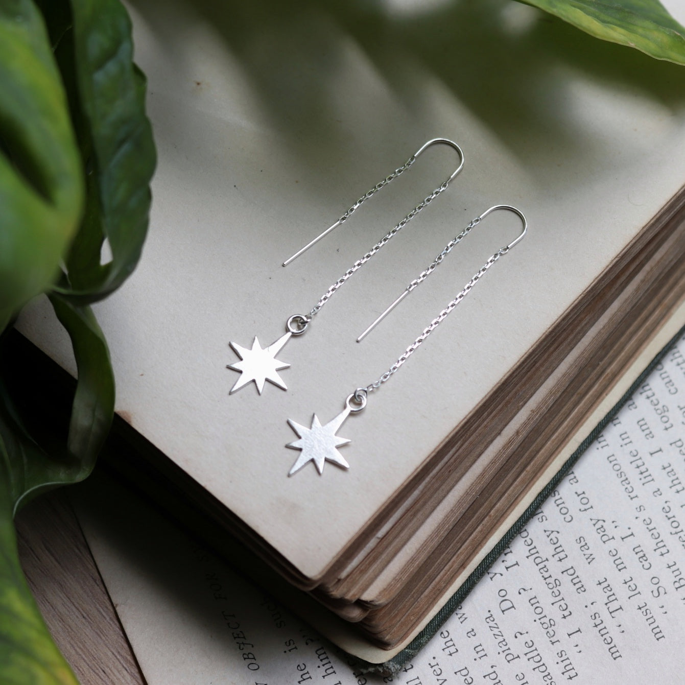 Sparkle Threader Earrings