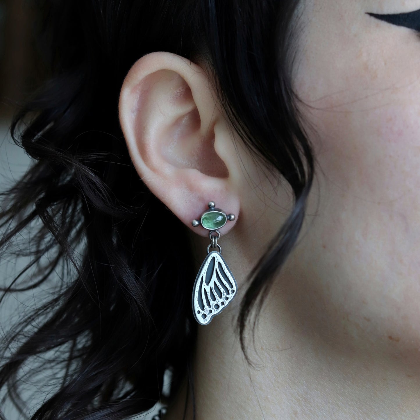 Butterfly Wing Earrings (8369193222306)