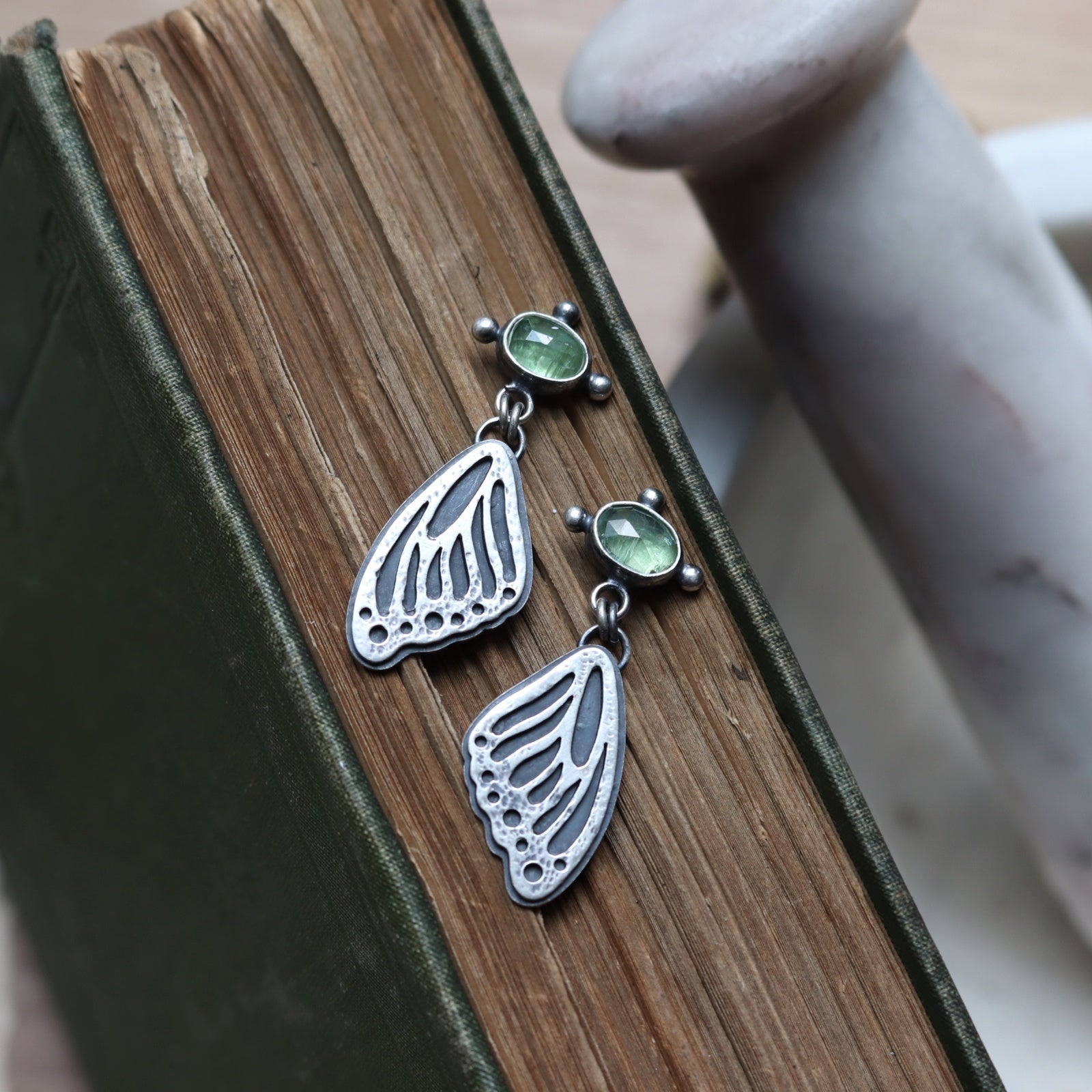 Butterfly Wing Earrings (8369193222306)