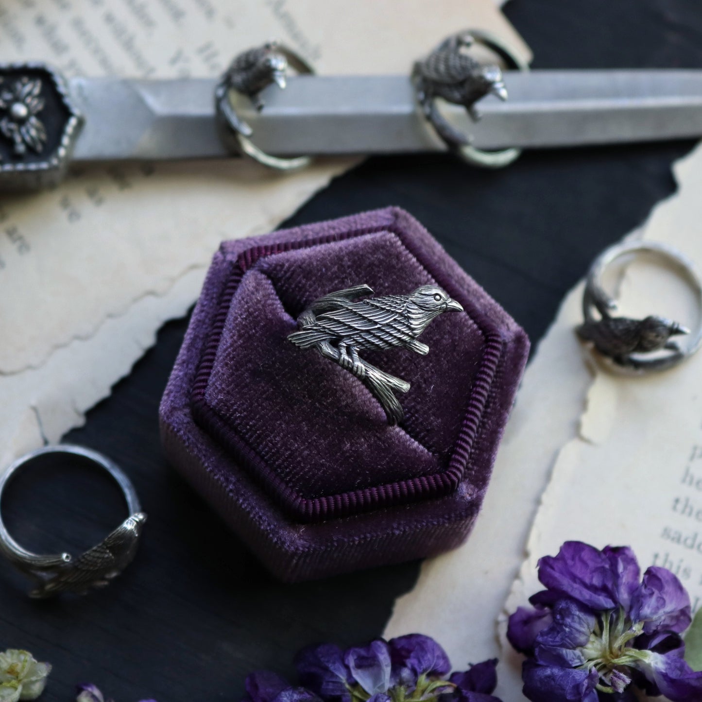 Midnight Messenger Rings (8518976176290)