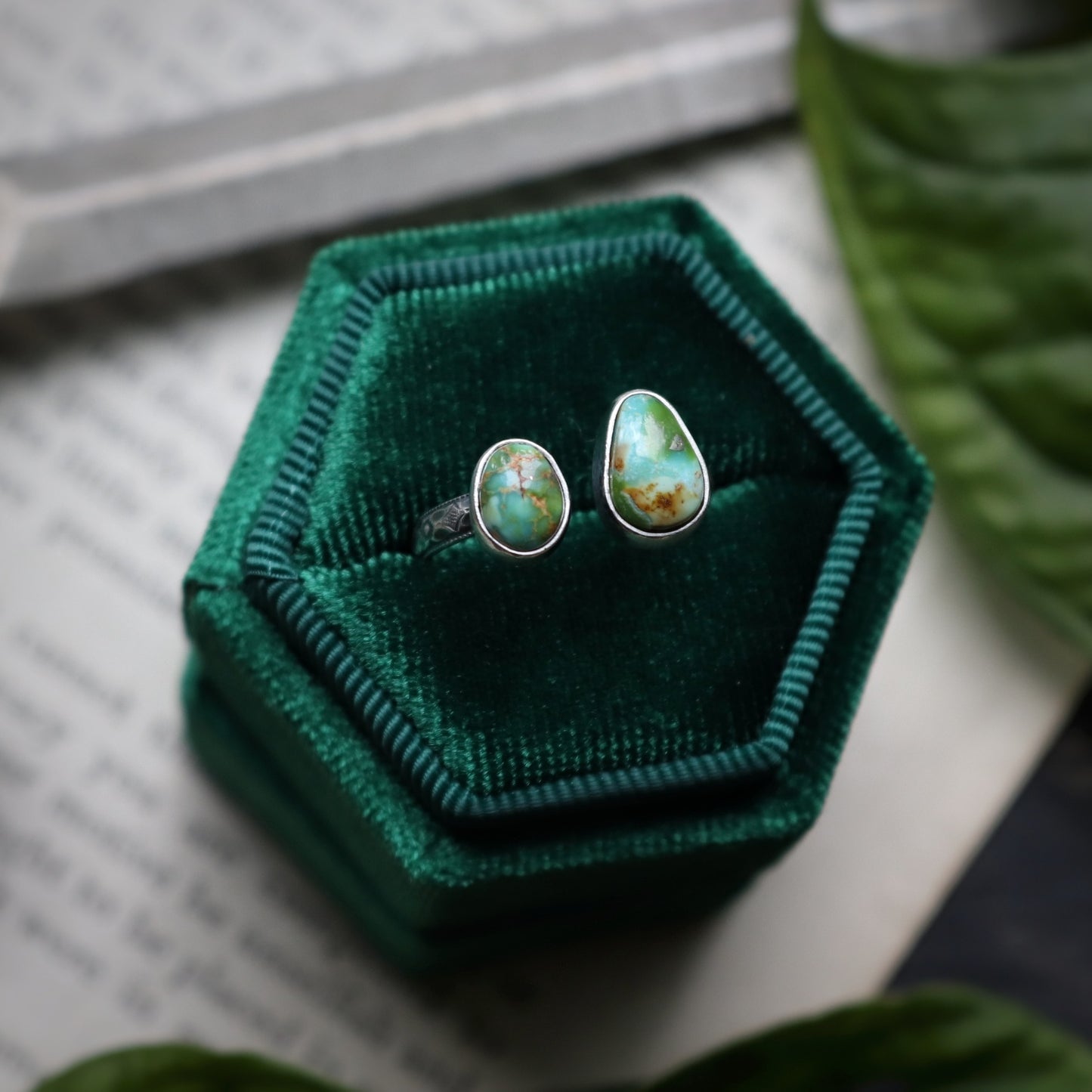 Mossy Duo Rings (8528197976226)