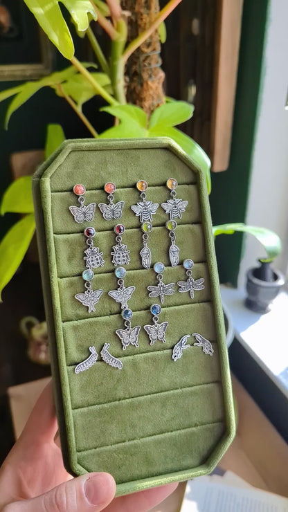 Monarch Caterpillar Studs