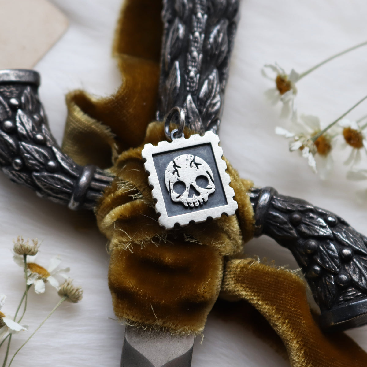 Skull Stamp Charm