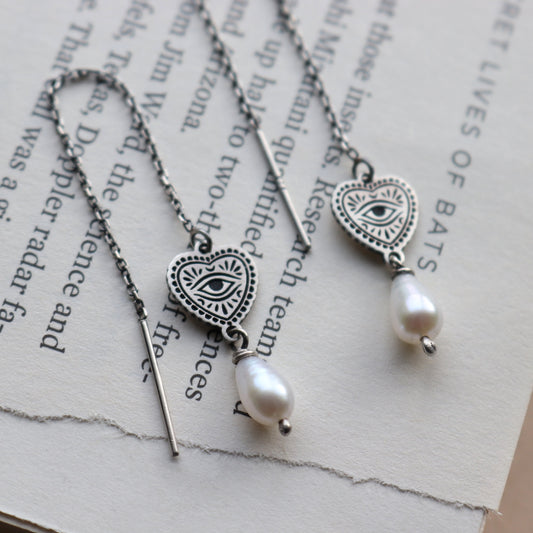Sacred Eye + Pearl Threaders