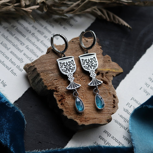 Chalice Cups with Kyanite