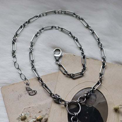 Obsidian Coffin Pendant