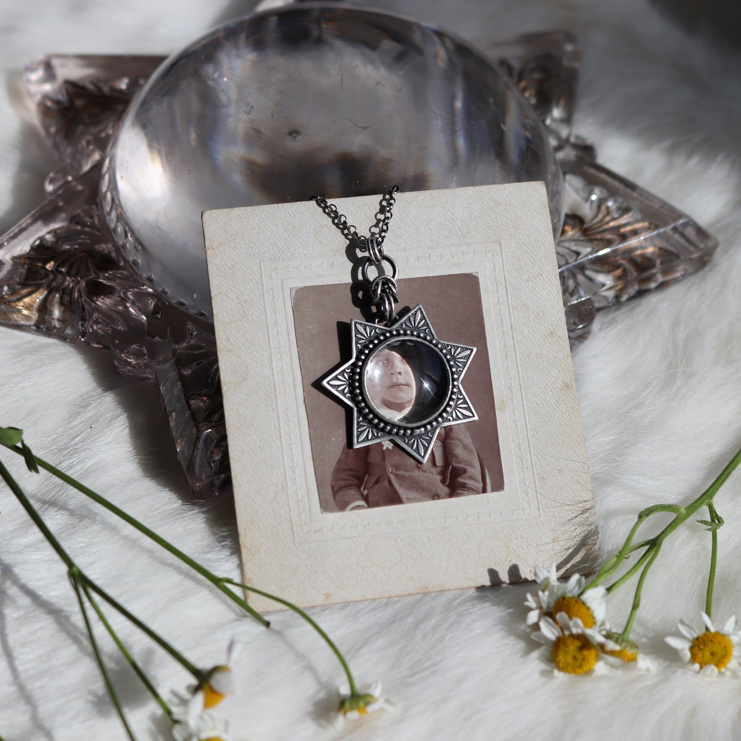 Mourning Star Necklace- Ready to Ship