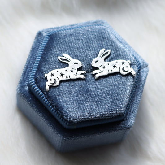 Celestial Bunny Studs