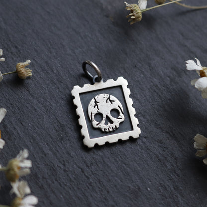 Skull Stamp Charm