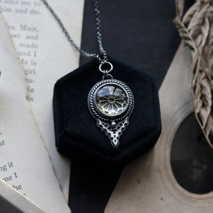 Mini Cathedral Window Necklace