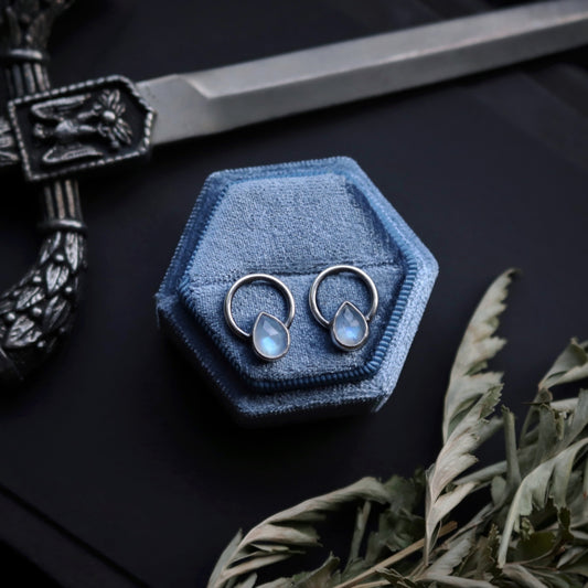 Moonstone Calypso Studs