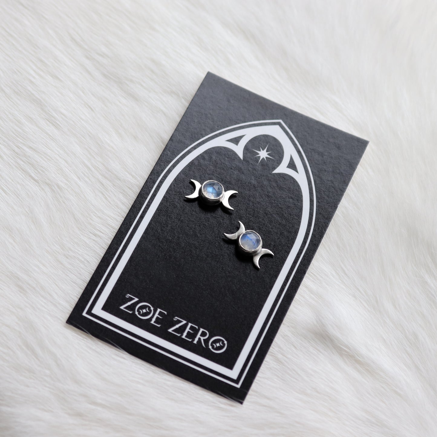 Moon Phase Studs