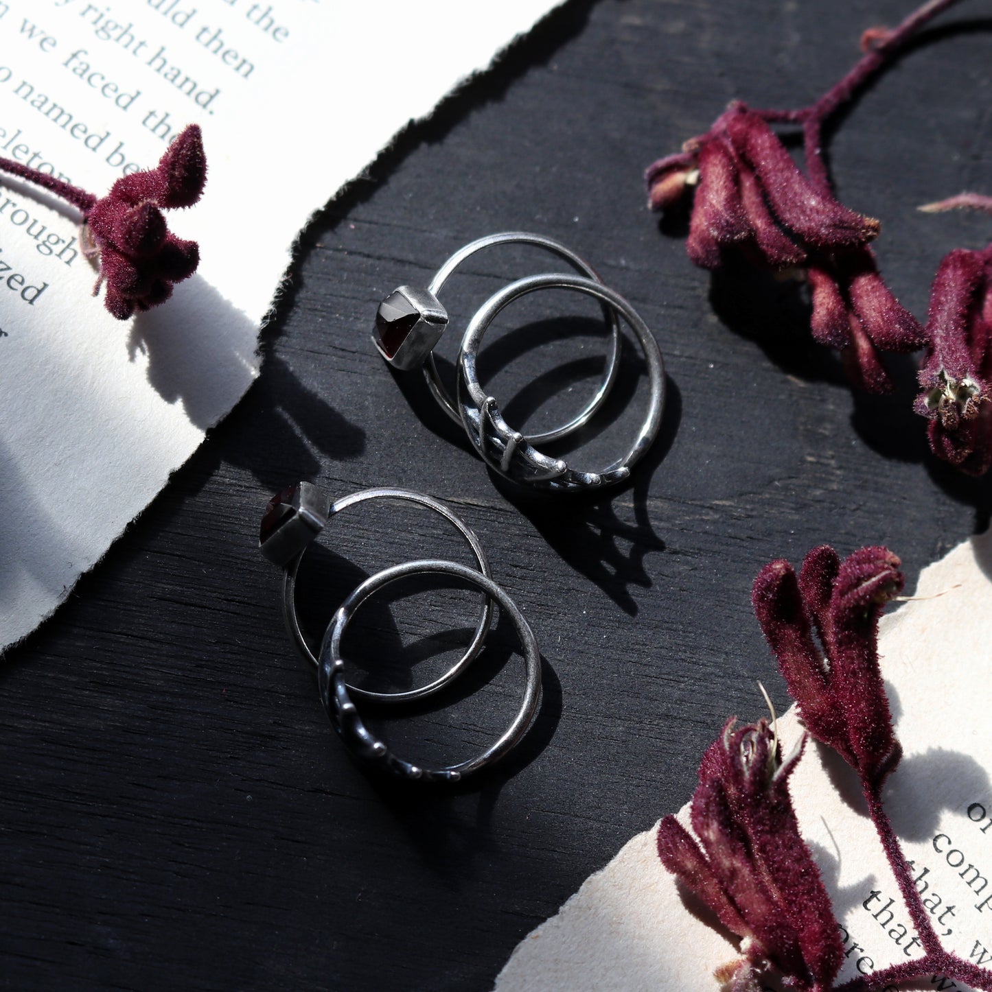 Weaver Ring Stack
