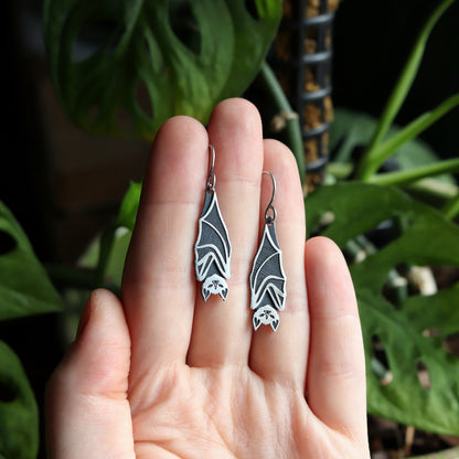Mini Bat Earrings