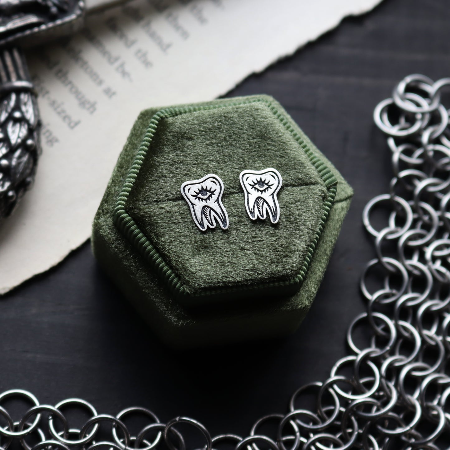 Spooky Tooth Studs