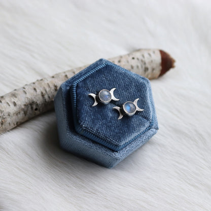 Moon Phase Studs