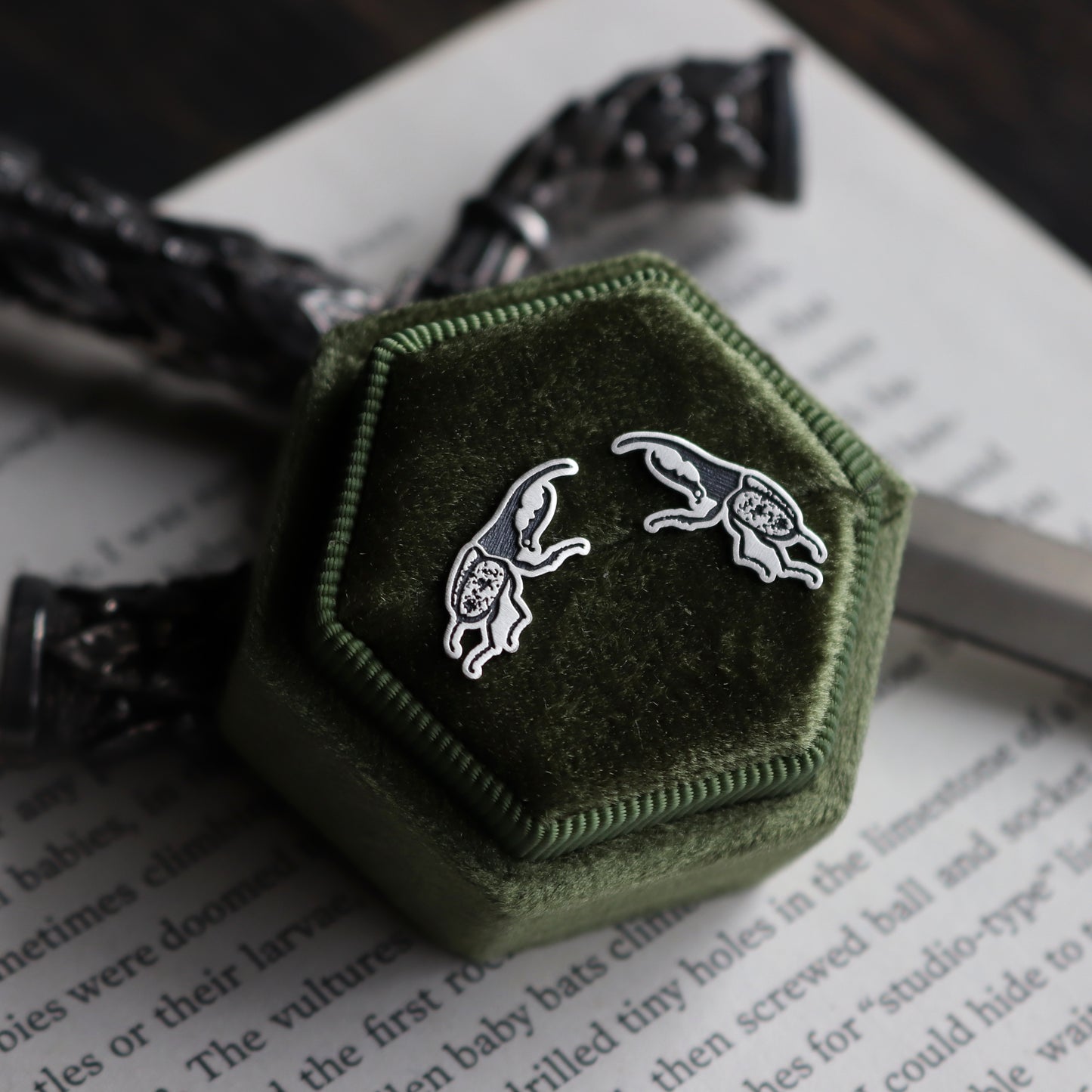 Hercules Beetle Studs