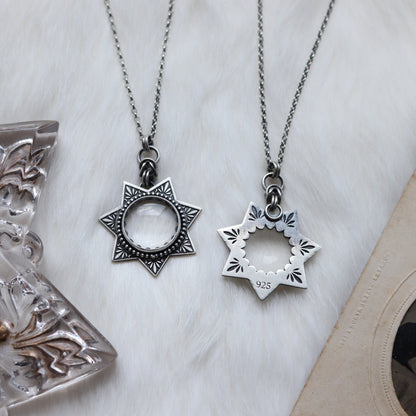 Mourning Star Necklace- Ready to Ship