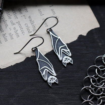 Mini Bat Earrings