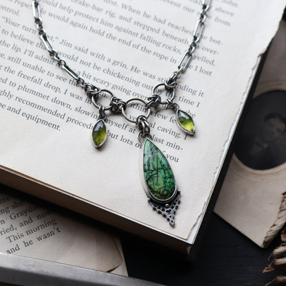 Monarch Opal Necklace