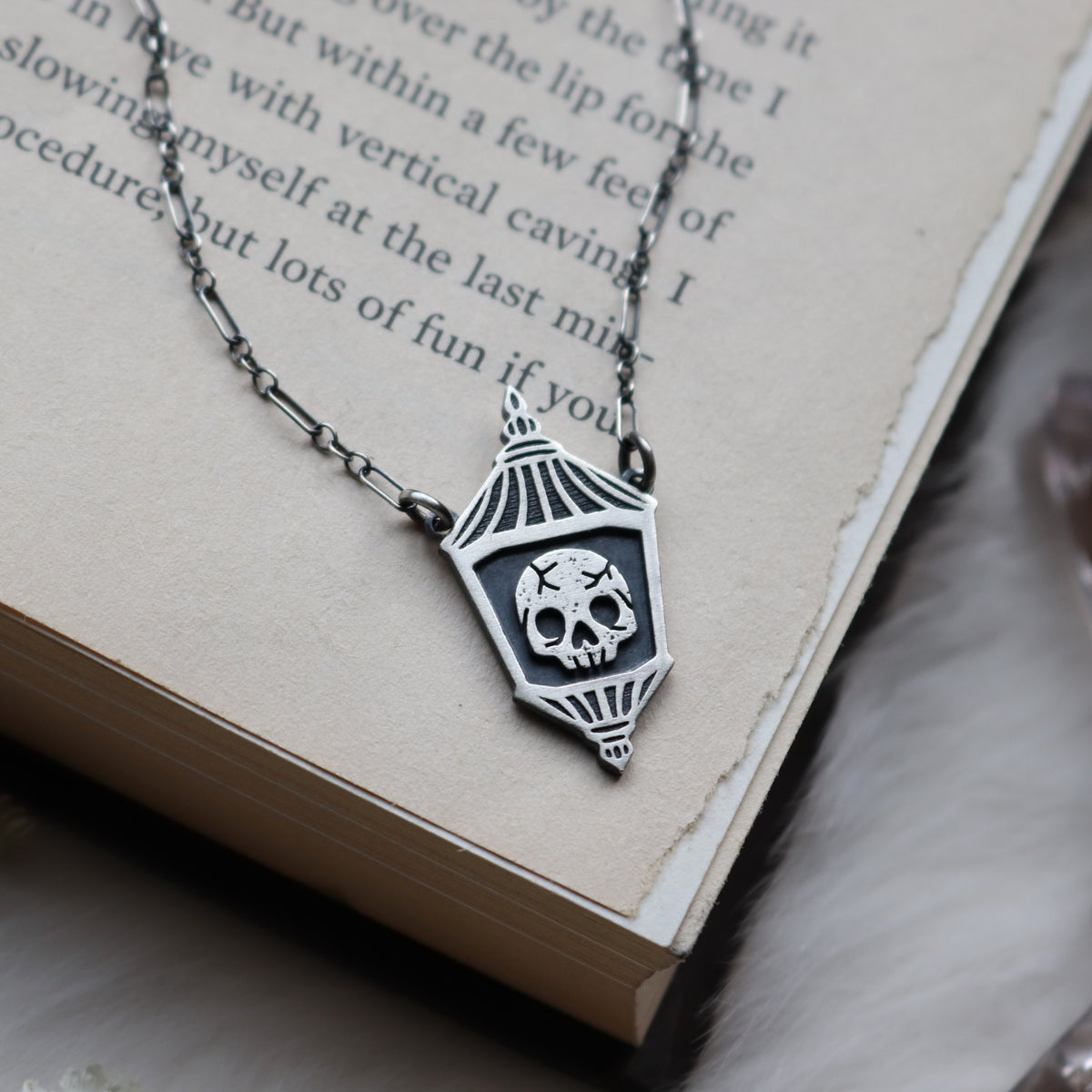 Lantern Relic Necklace