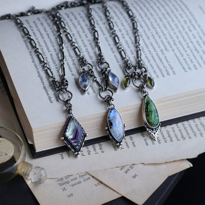 Monarch Opal Necklace