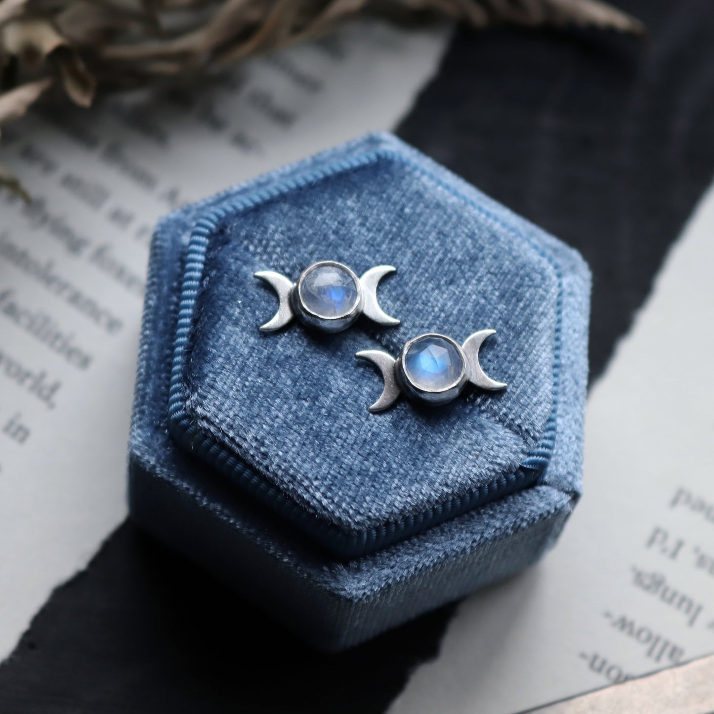 Moon Phase Studs