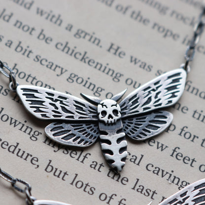Death's Head Moth Pendant