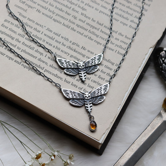 Death's Head Moth Pendant