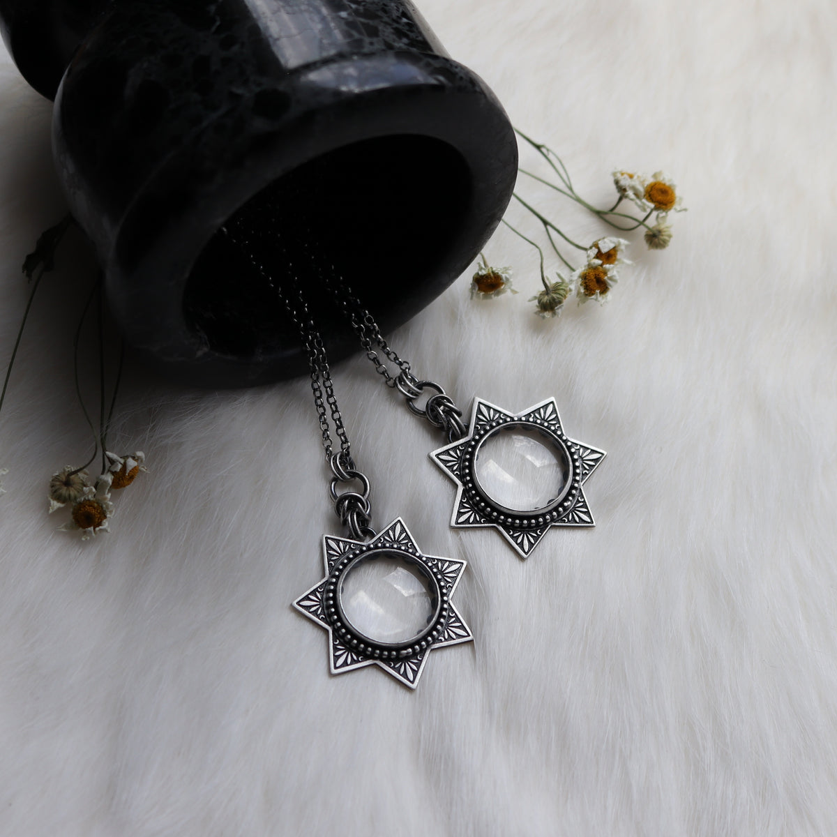 Mourning Star Necklace- Ready to Ship