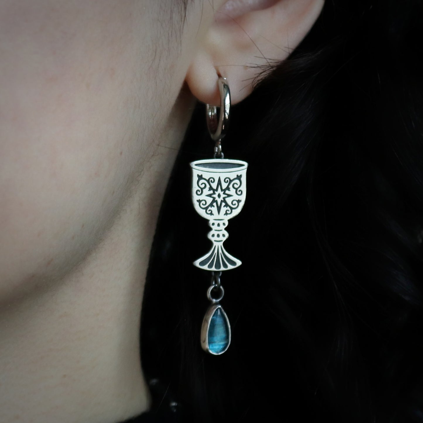 Chalice Cups with Kyanite