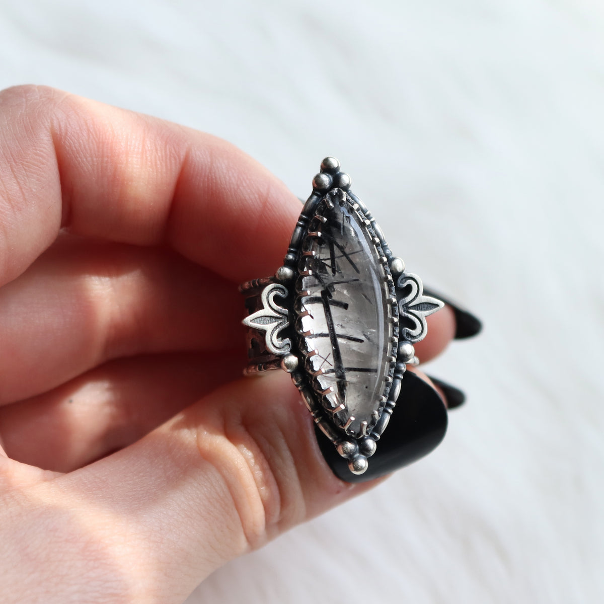 Memento Statment Ring- size 7.5
