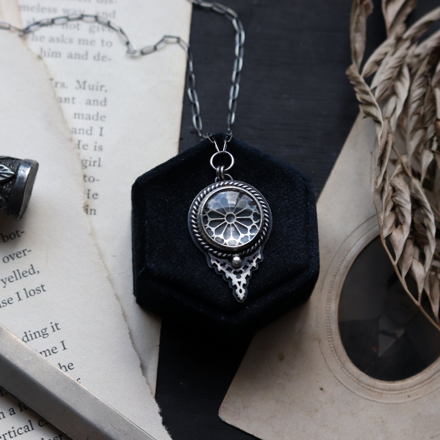 Mini Cathedral Window Necklace