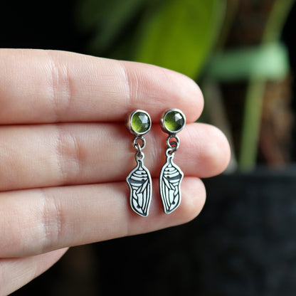 Cocoon Gemstone Studs