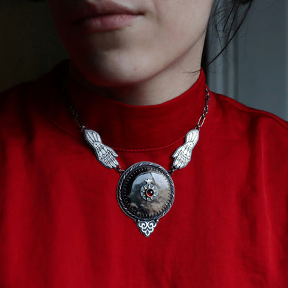 Pomegranate Statement Pendant