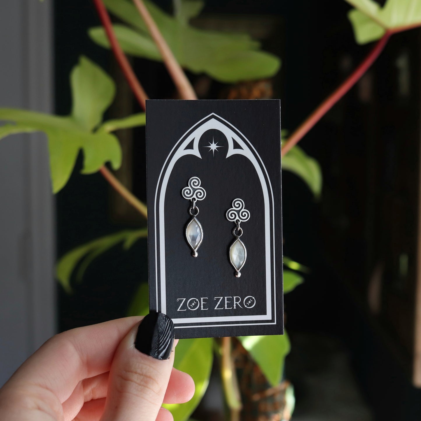 Triskele Spiral Studs