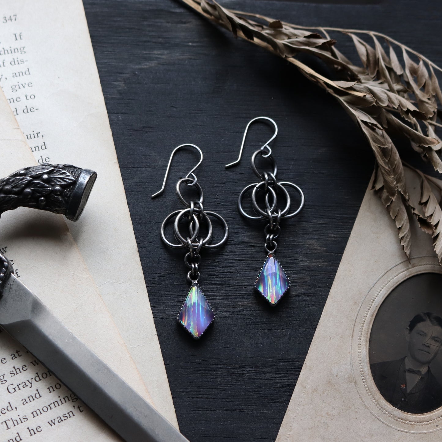 Aura Opal Earrings