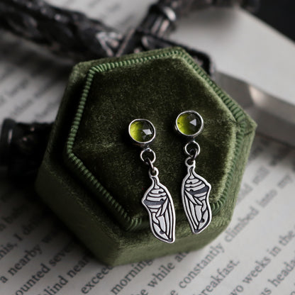 Cocoon Gemstone Studs