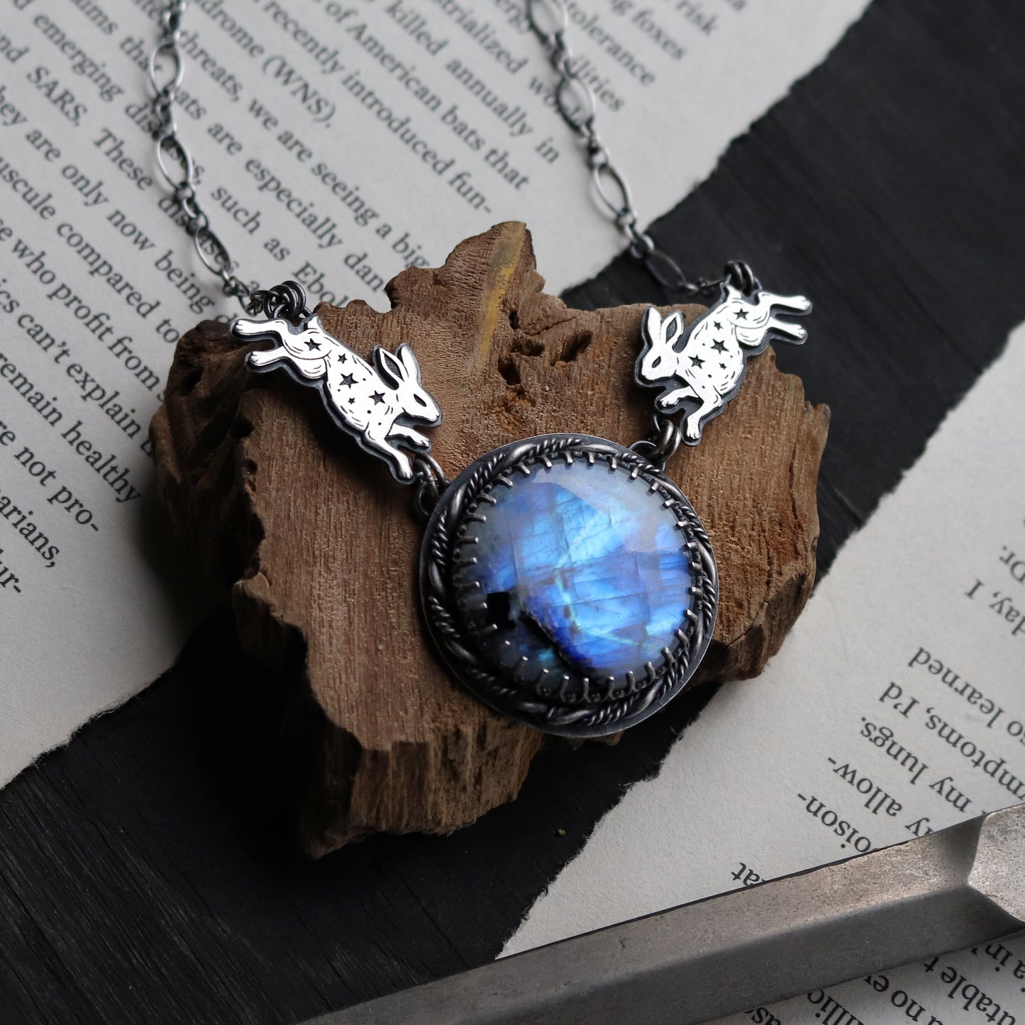 Celestial Rabbit Pendant