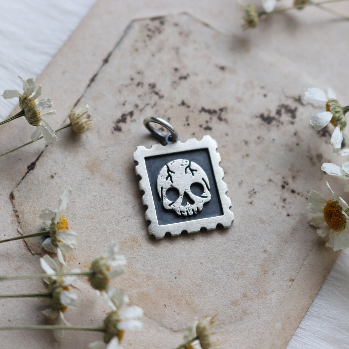 Skull Stamp Charm